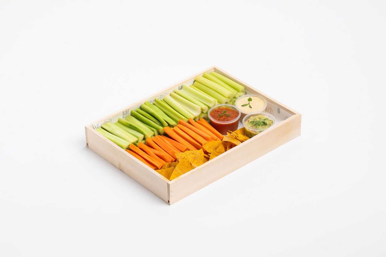 Гурман Овощи и Начос Обычные