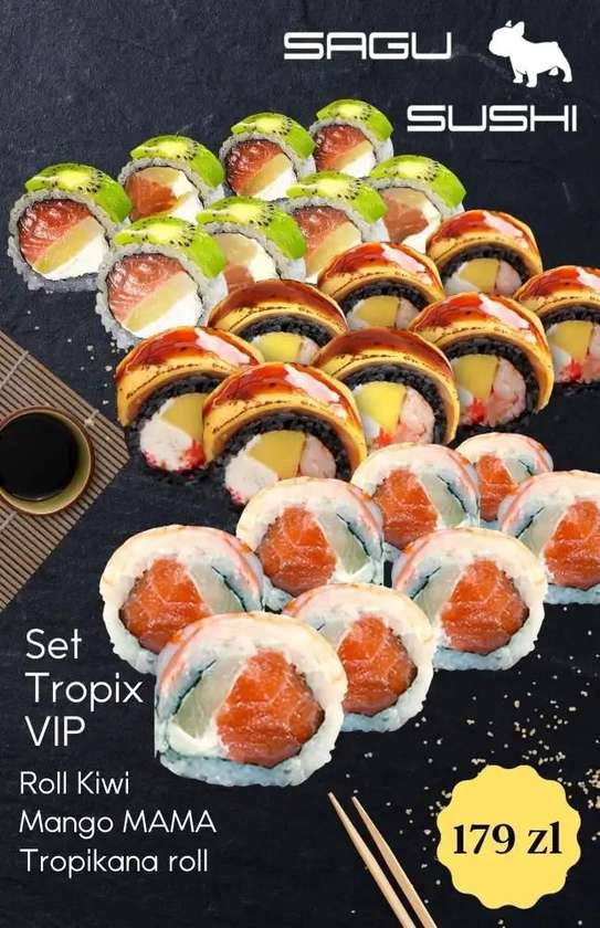 Set Tropix VIP delivery