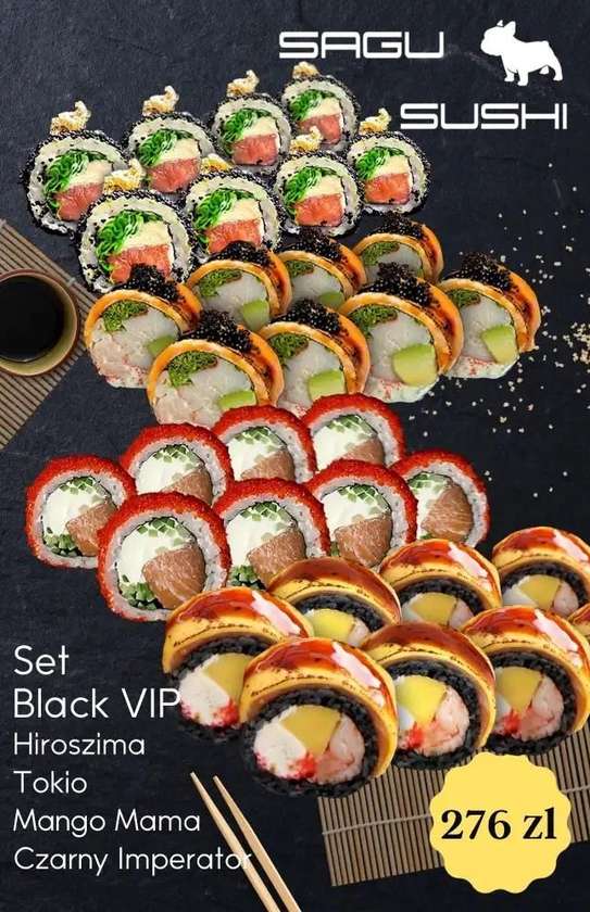Set Black VIP delivery