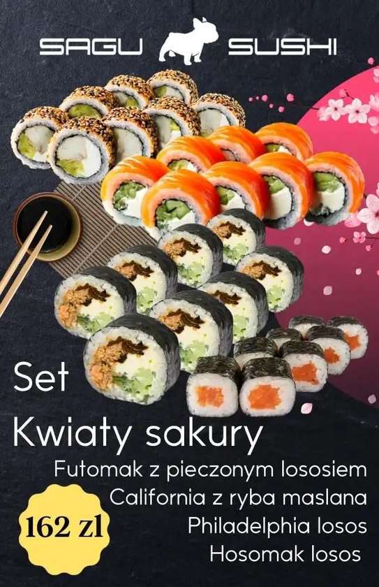 Set Kwiaty sakury delivery