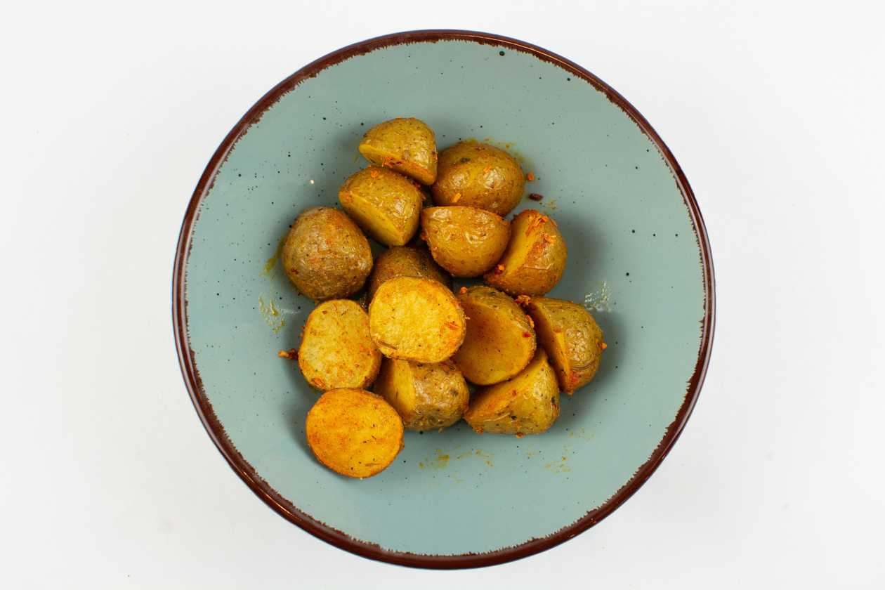 200g Smažené kořeněné brambory