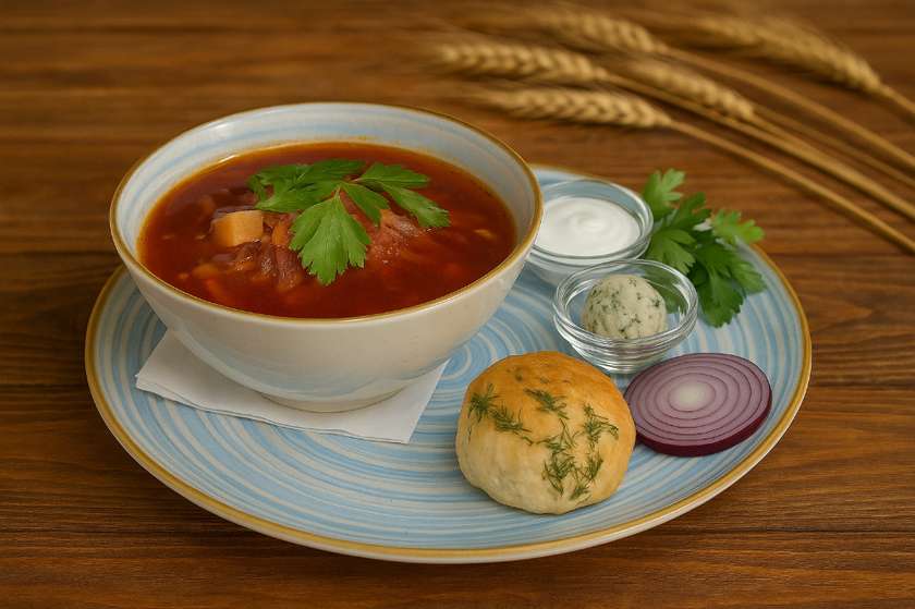 Borscht "Ukrainian with Veal"