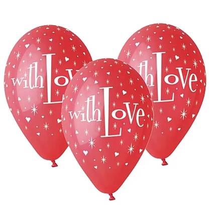WITH LOVE Balloon Set (5pc)