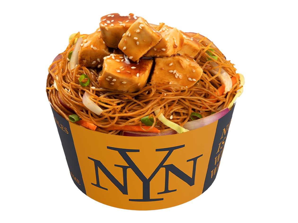 Meniu Noodles pui marinat