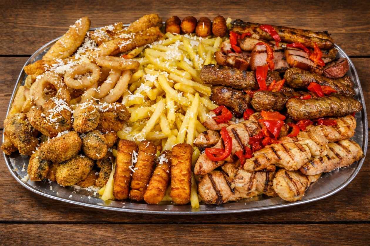 Platou Maxi Pane & Grill 8 Persoane