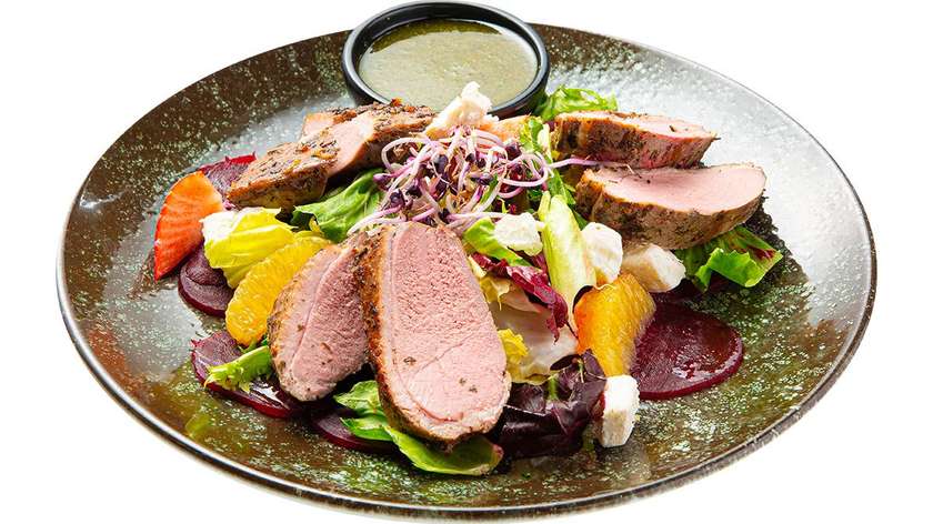 Antienos salotos su burokėlių karpačio