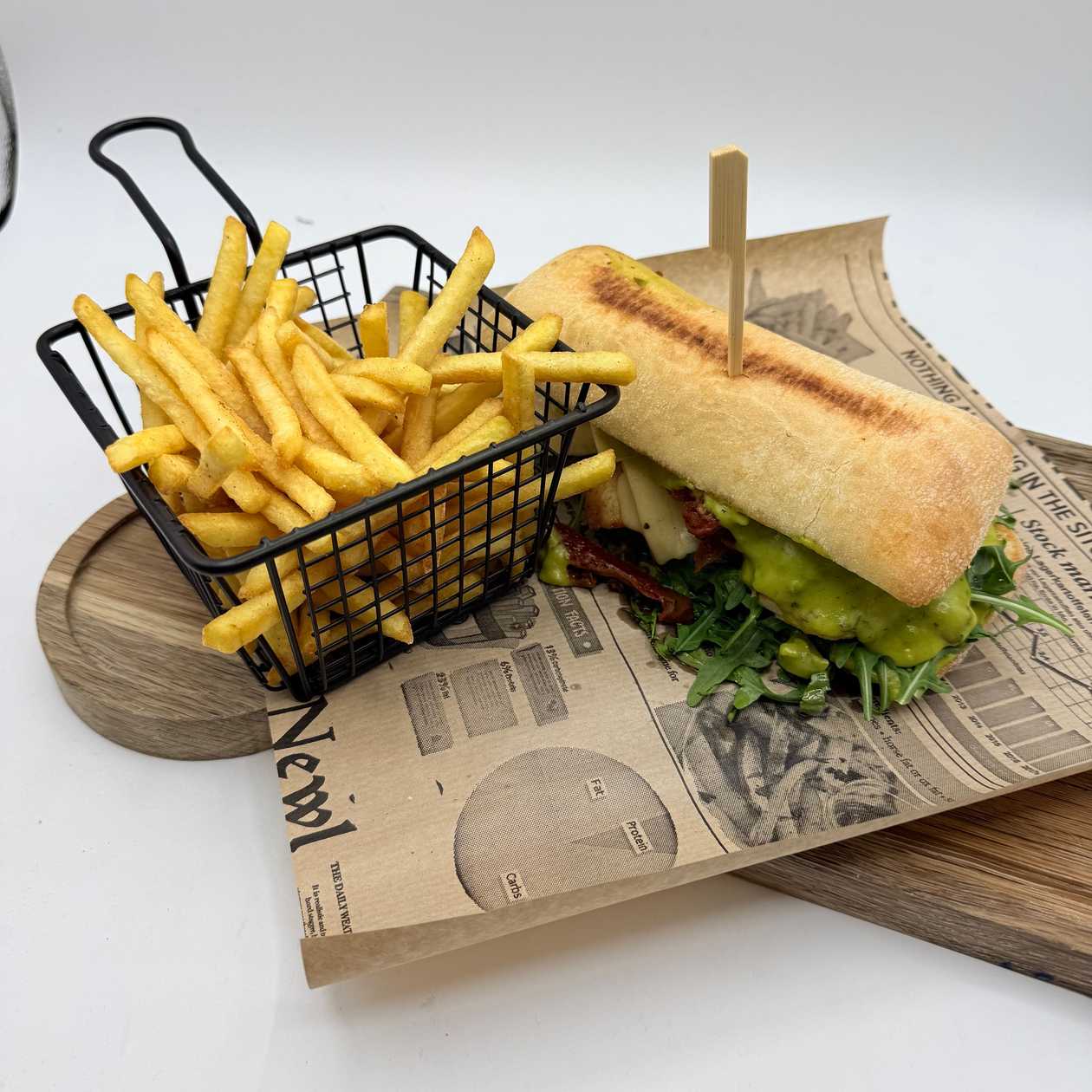 Menu 2: Chicken Ciabatta