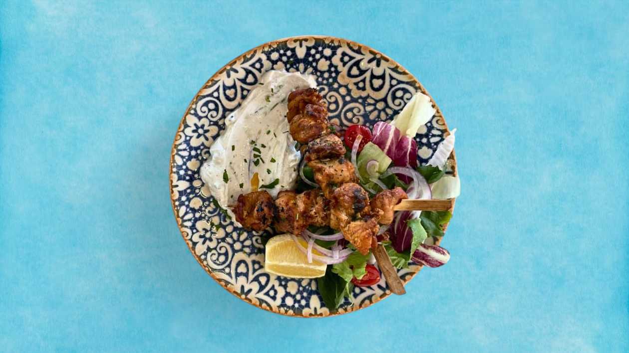 Chicken Souvlaki Main Box