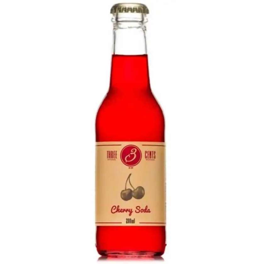 Three cents Cherry soda 200ml. Delivery