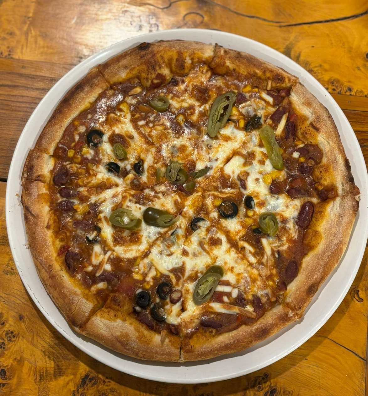 Pizza Chilli con carne