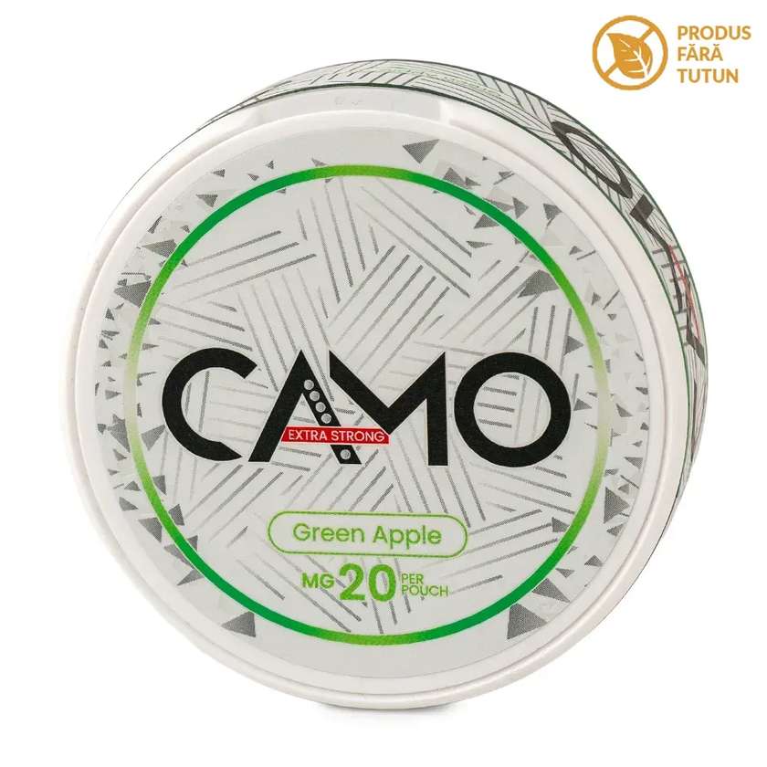 Camo Green Apple 20mg/pouch