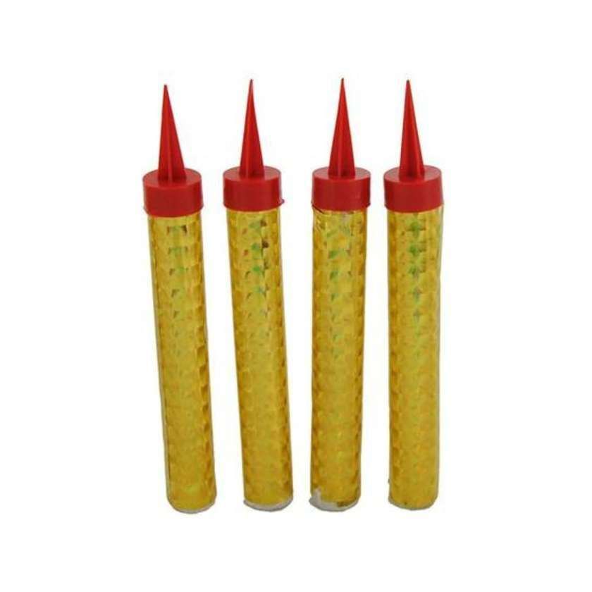 Fountain Cake Fireworks Gold/Silver (4 Pack)