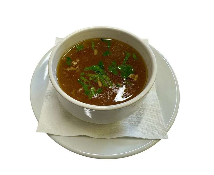 Hovězí vývar s játrovou zavářkou