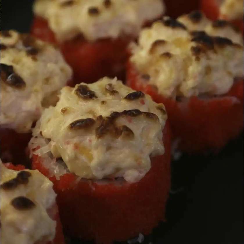 Salamandra z krewetką. Delivery