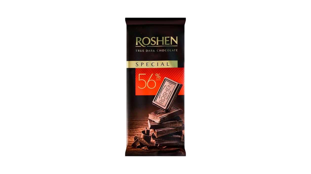 Roshen Black Special 56% 85g