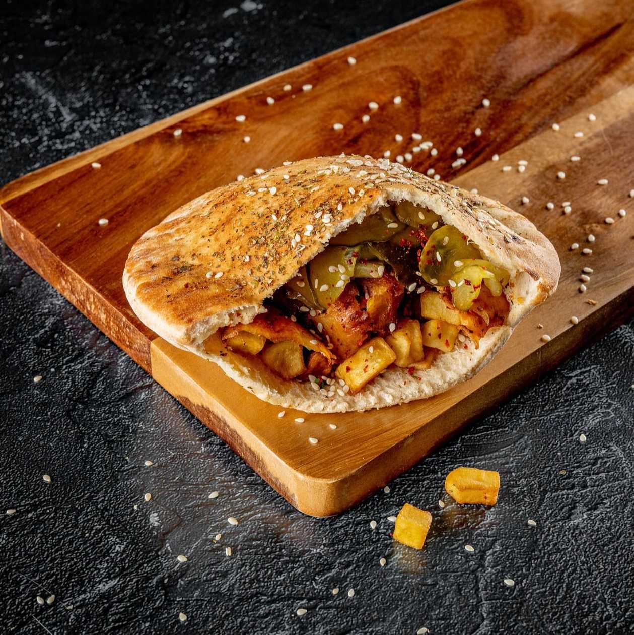 Pita turceasca cu sis de pui