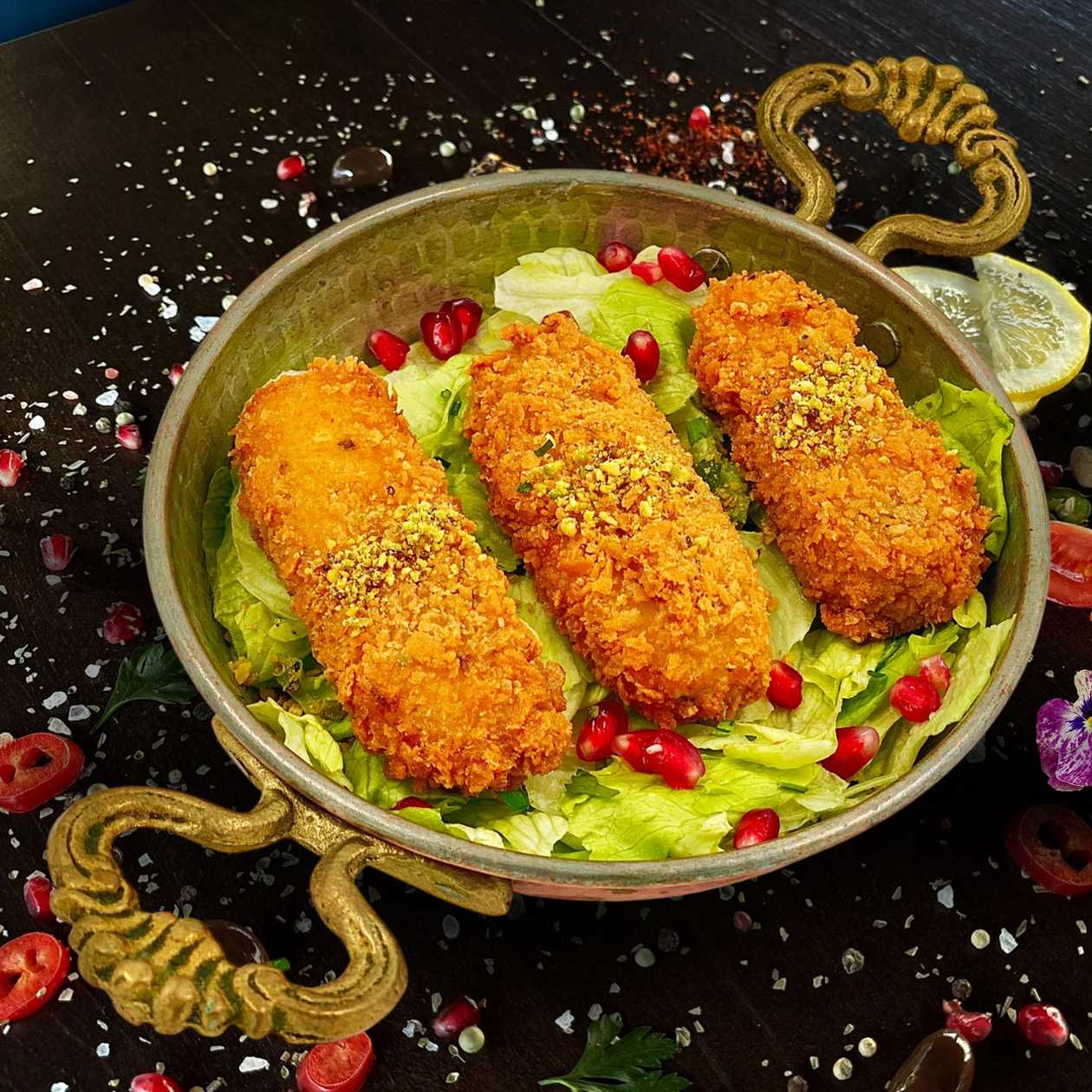 Panko halloumi sticks