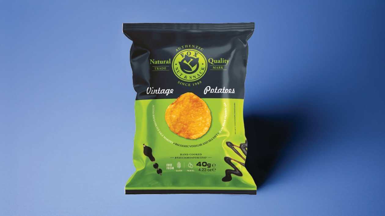 Vintage Balsamic Vinegar & Sea Salt Crisps