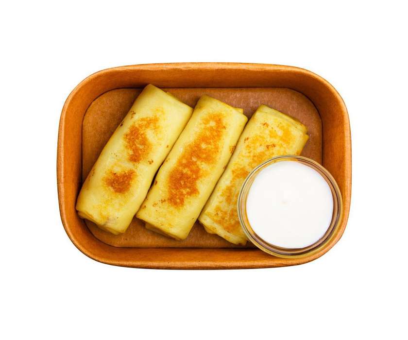 Млинці з куркою та грибами(141734)