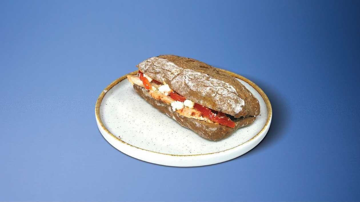 Chicken Feta Pesto Ciabatta