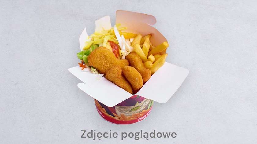 Nuggets With Fries 8 Pcs.