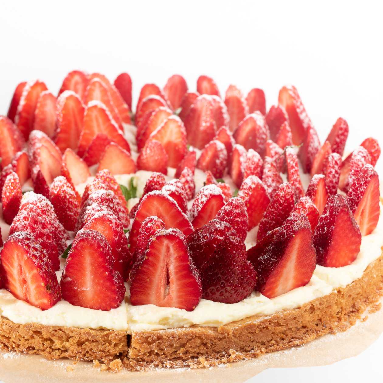 Tarte Fraises Mascarpone