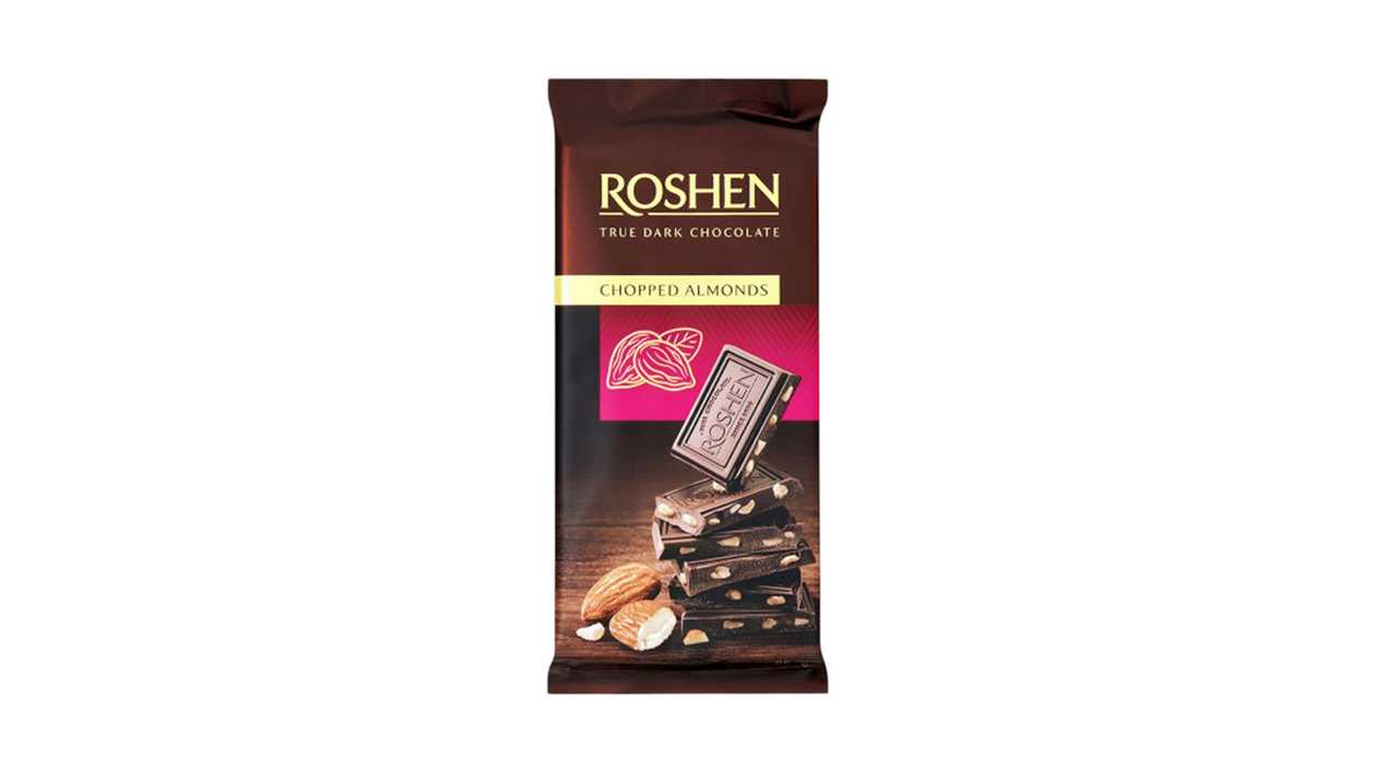 Roshen Dark Chocolate 80% 85g