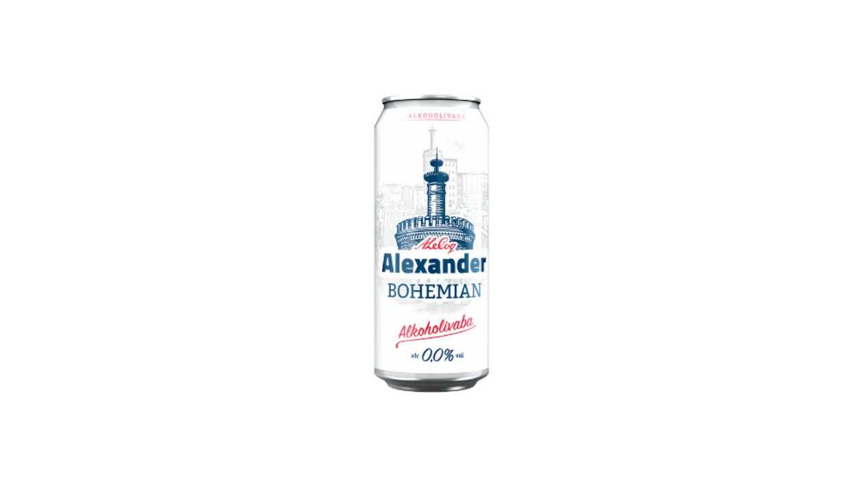 Beer Alexander Bohemian 0.0% 500ml