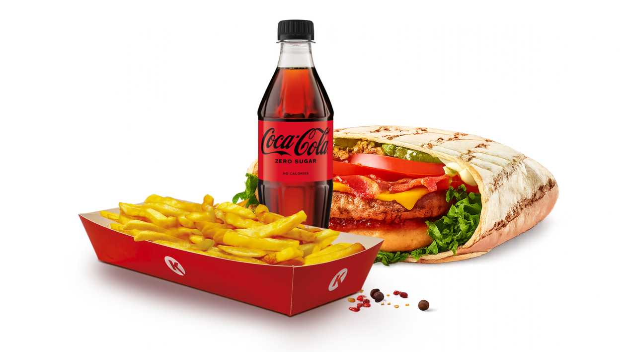 Mix Double-Double wrapburger set