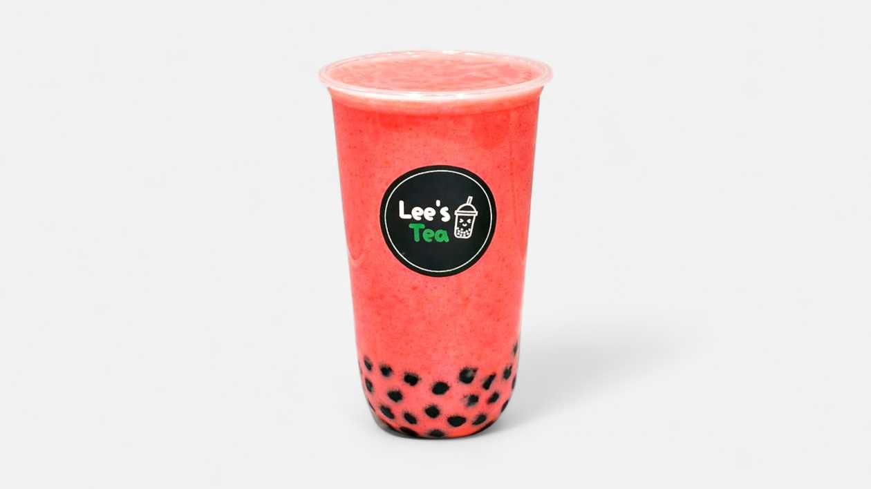 5. Watermelon milk tea