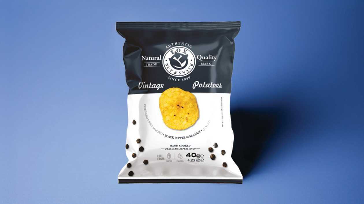 Vintage Sea Salt & Black Pepper Crisps