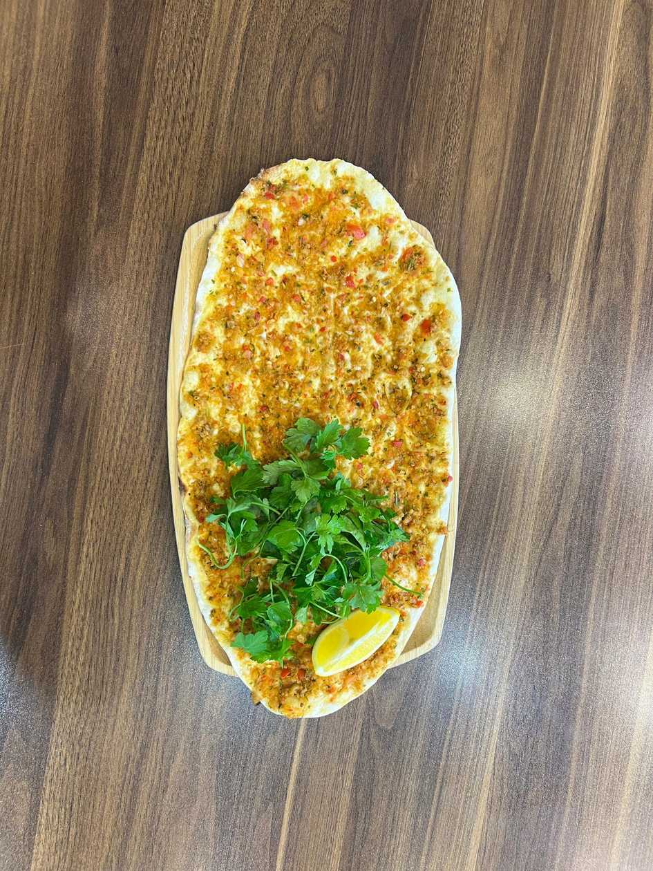 Spicy Lahmacun