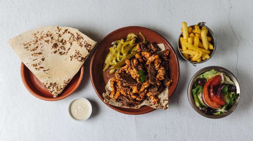 Olive House Shawarma Plate