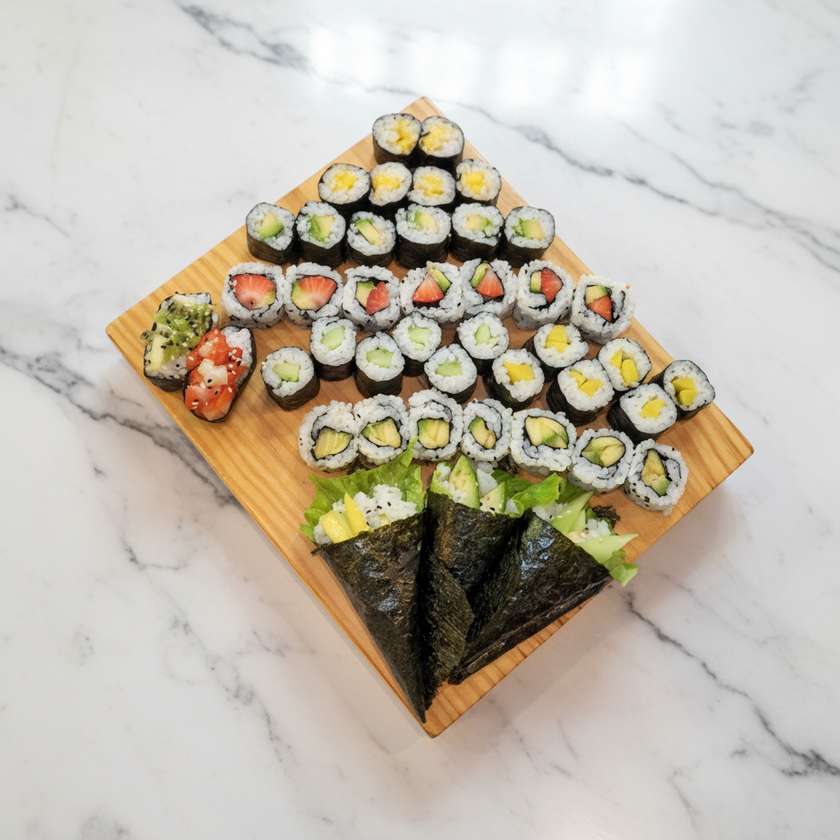 1013 - Mixed Vegetable Sushi (43 pieces)