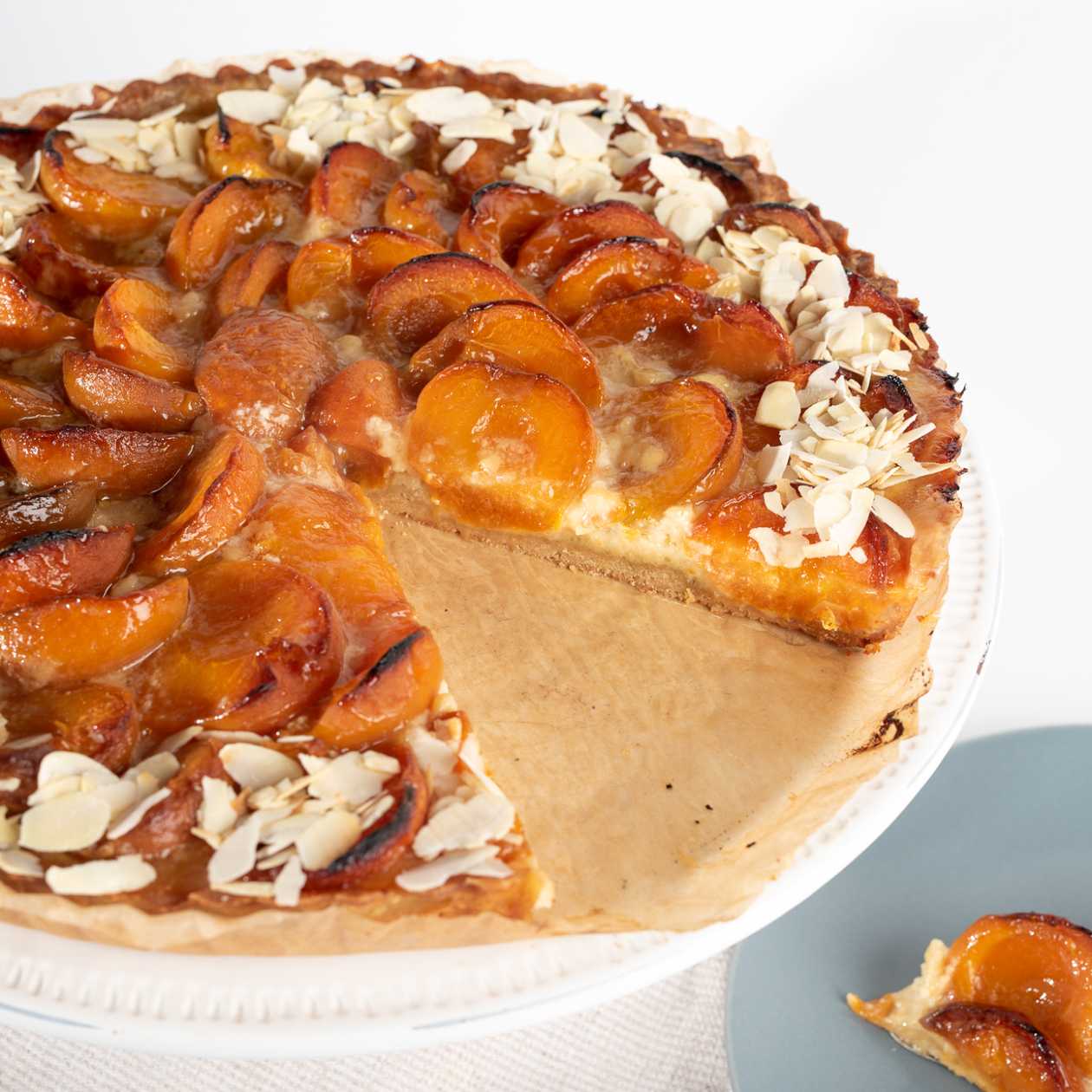 Tarte Amandes Abricots