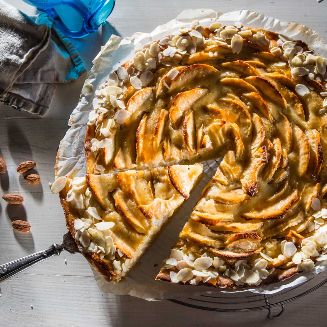 Tarte Pommes Amandes