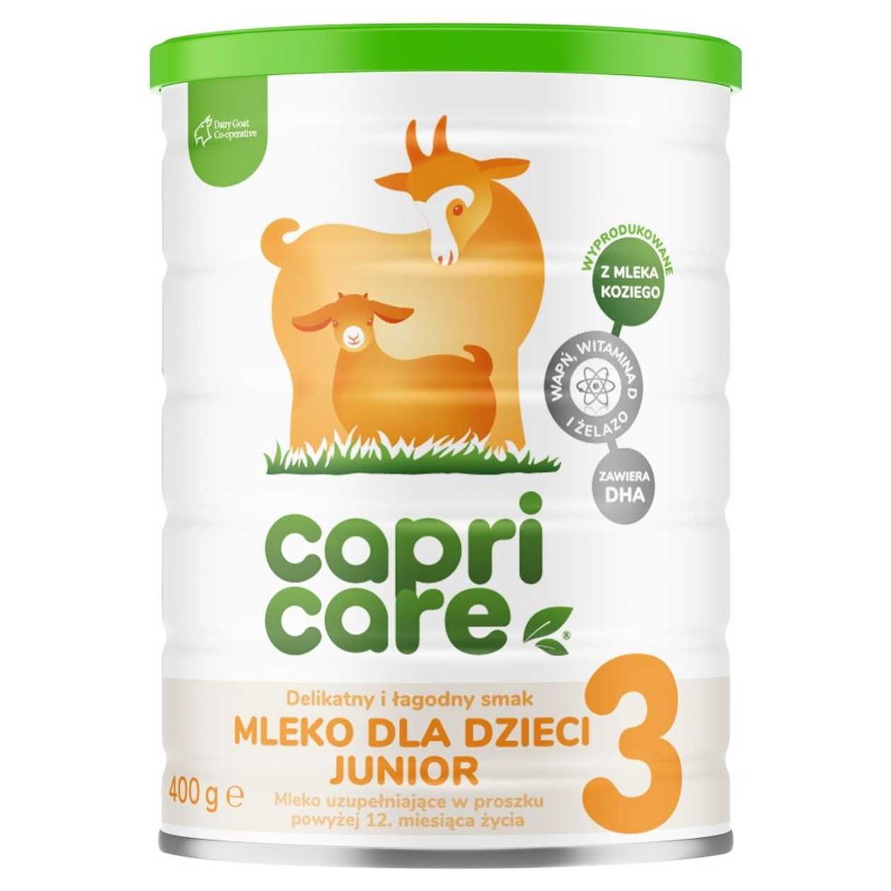Capricare 3 Mleko następne junior oparte na mleku kozim (EN)