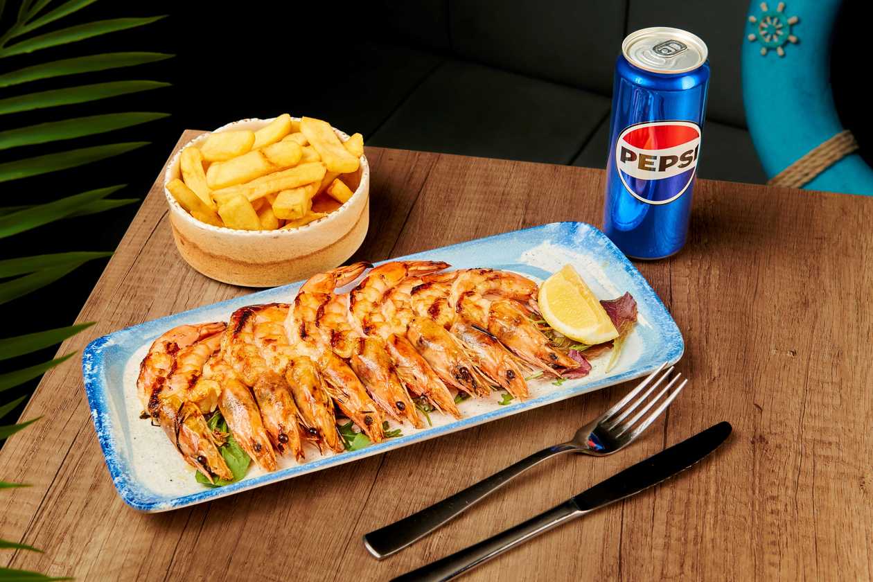 Combo Creveți la gratar