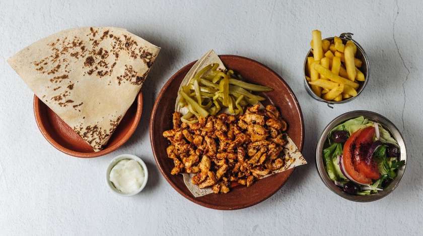 Chicken Shawarma Plate