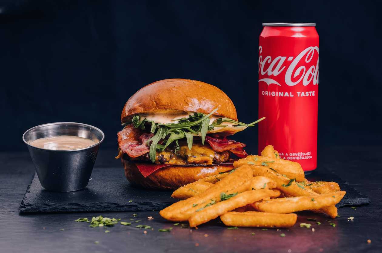 Menu - Red Slice Burger Menu