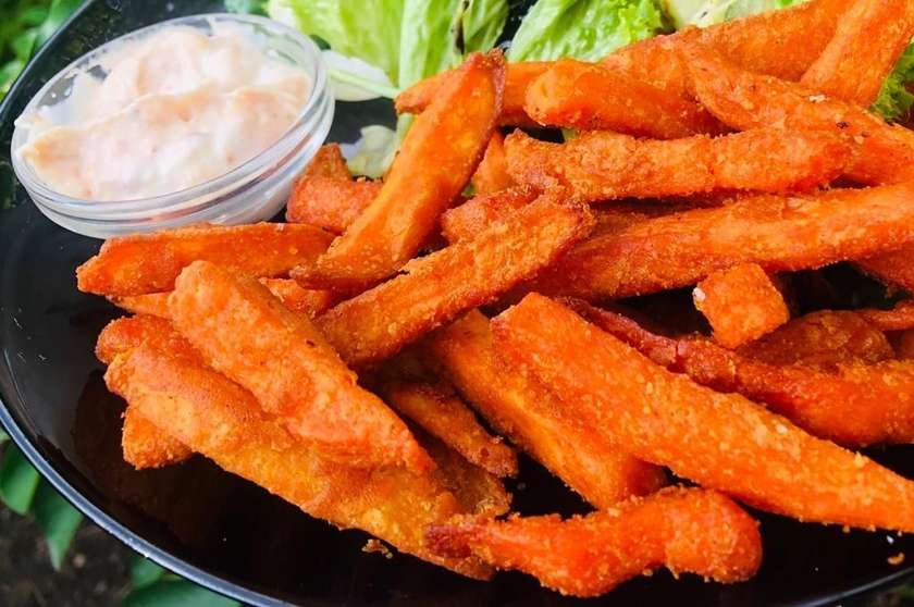 Batátové hranolčeky 200g