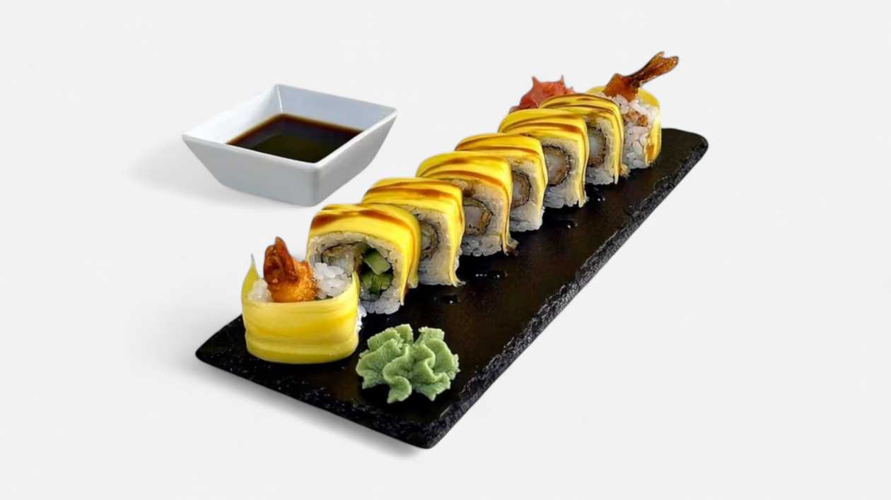 House Mango & Shrimp Rolls