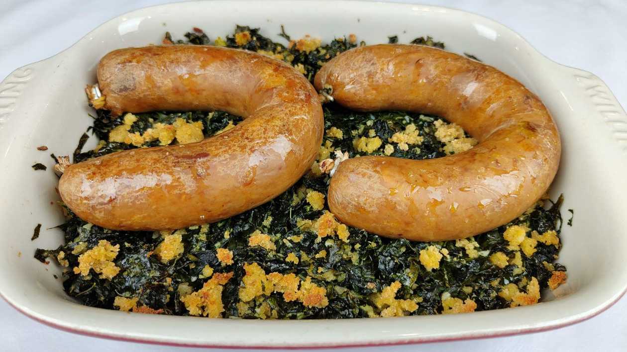 Alheira de Mirandela Com Migas