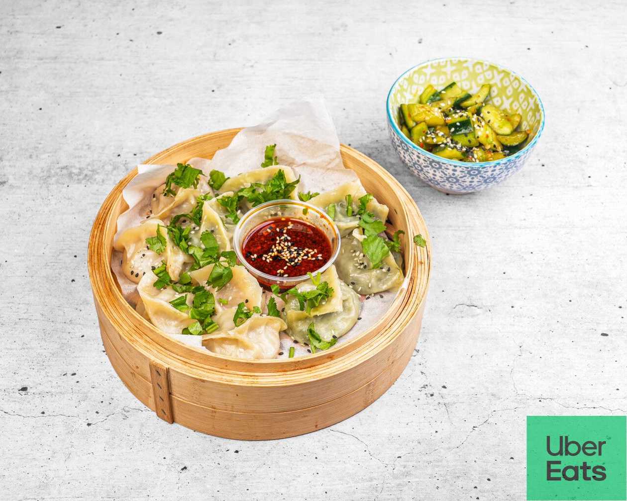 Dowolne Dim Sum🥟15 szt. + Sałatka do wyboru🥗 + Sos