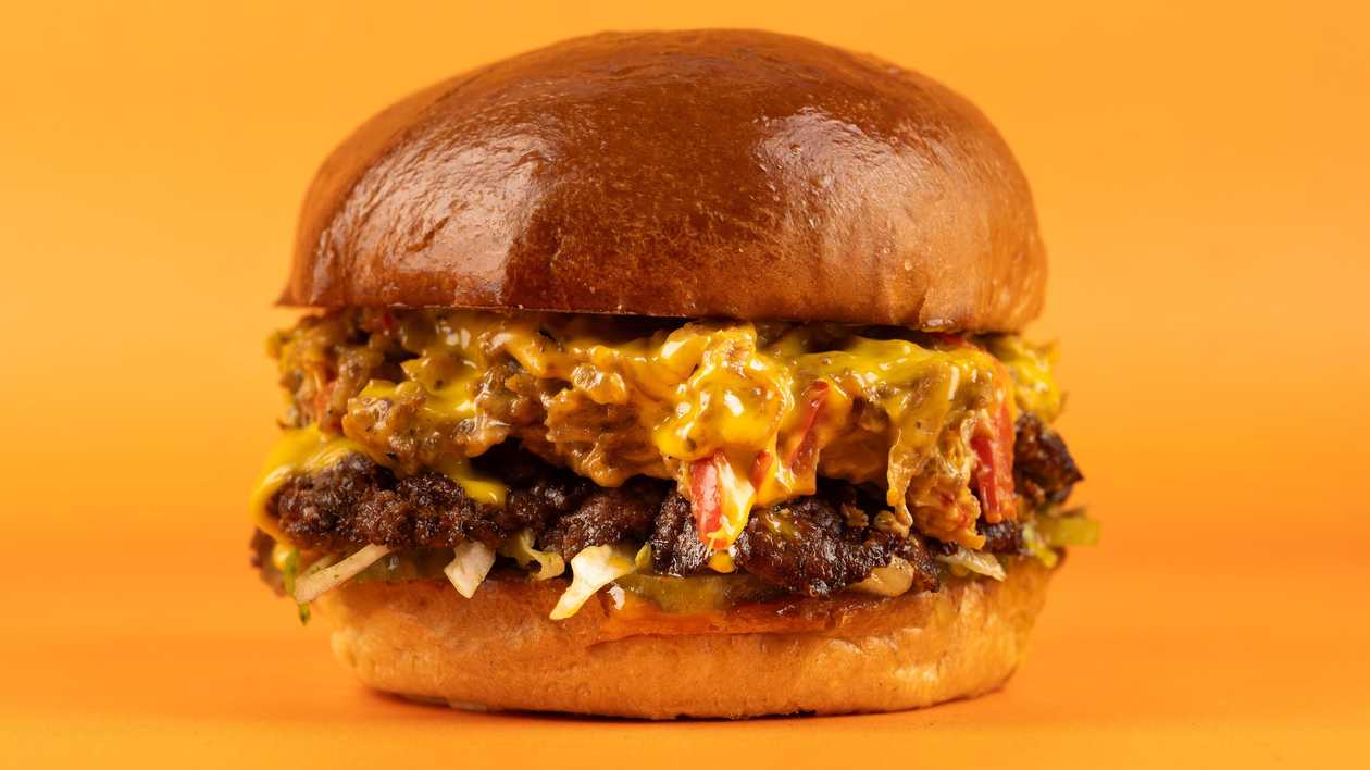 Steika Beef Smash Burgera Komplekts