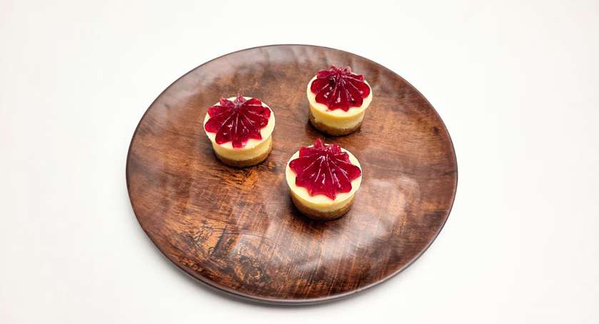 Mini Raspberry Cheesecake (3 Pieces)