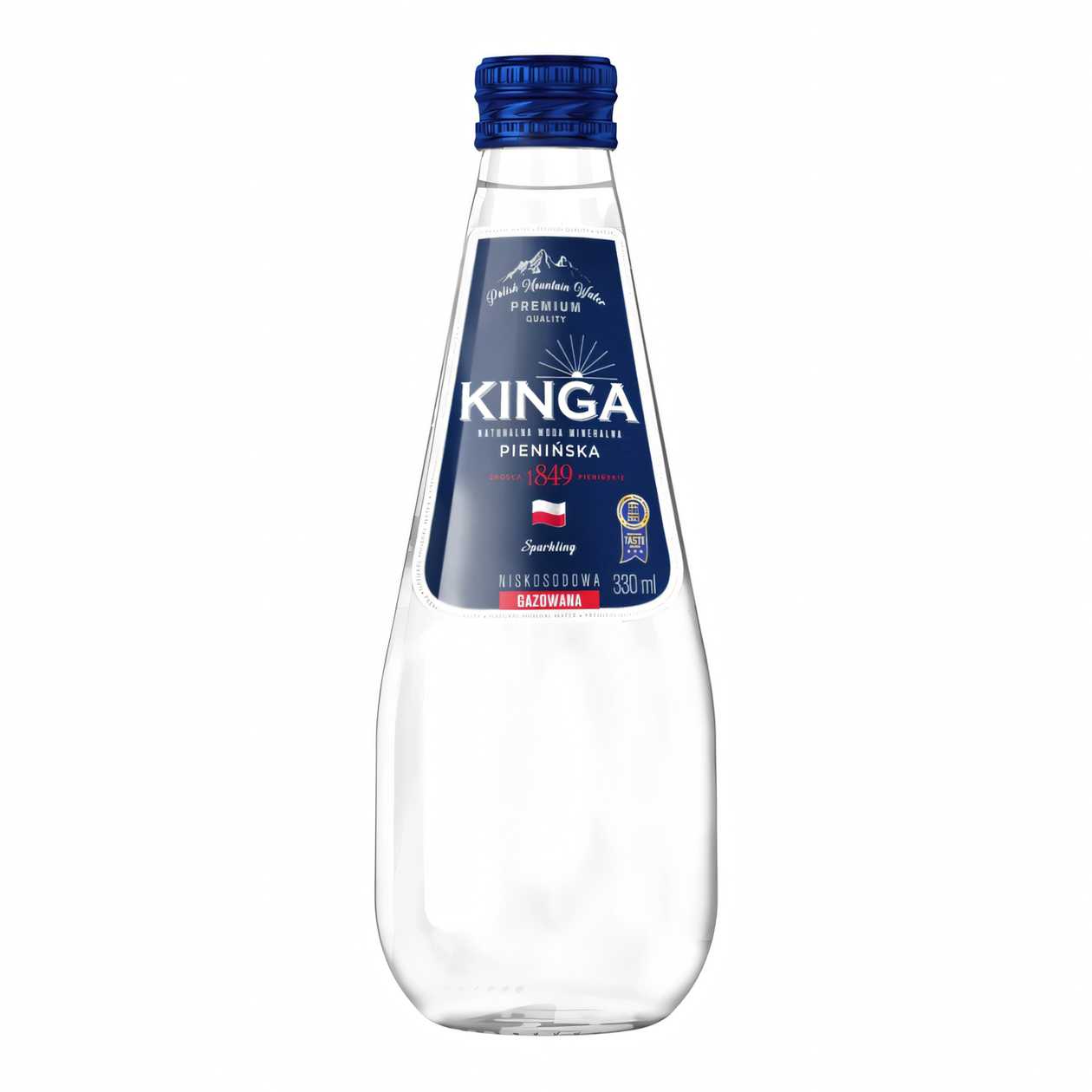 KINGA Pienińska GAZowana 0,33l