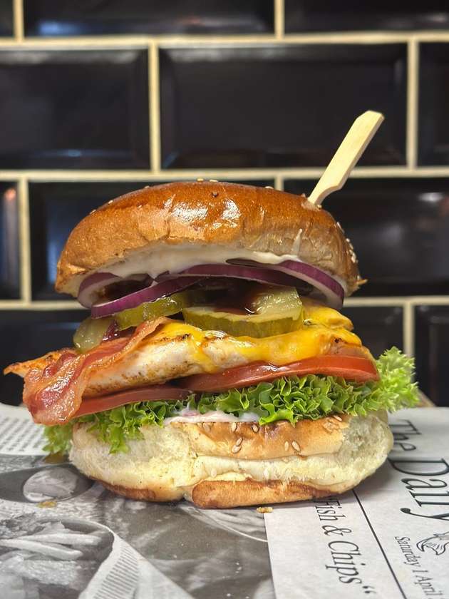 Chicken Steak Burger MENU