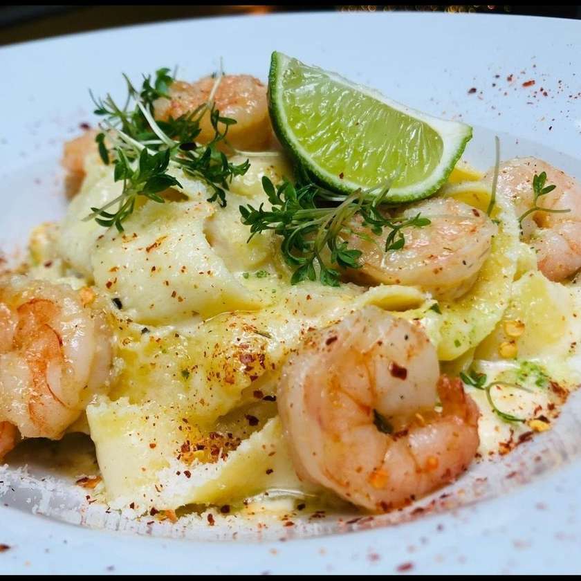 Krevetové Tagliatelle