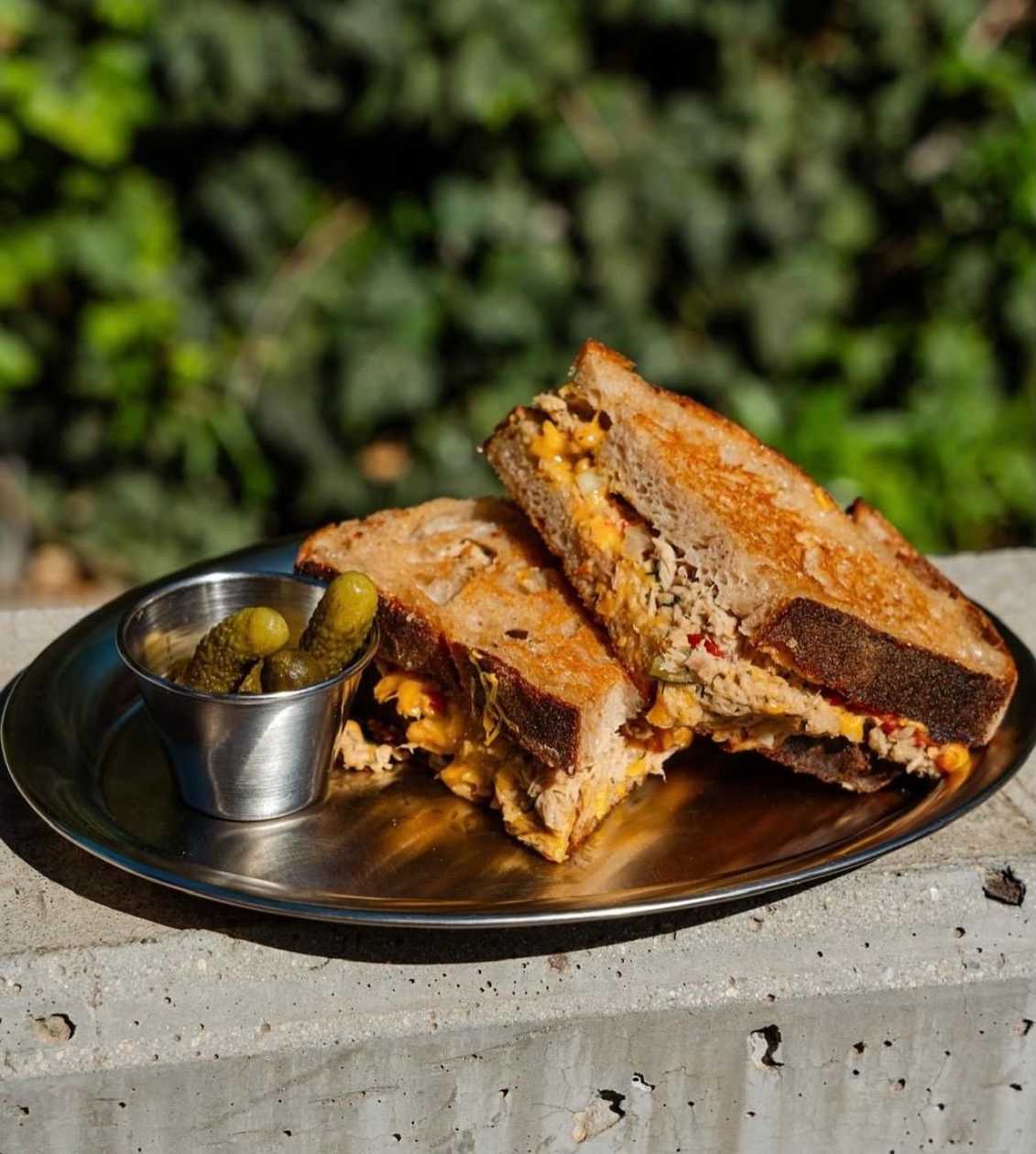 Tuna & Cheddar Cheese Toast